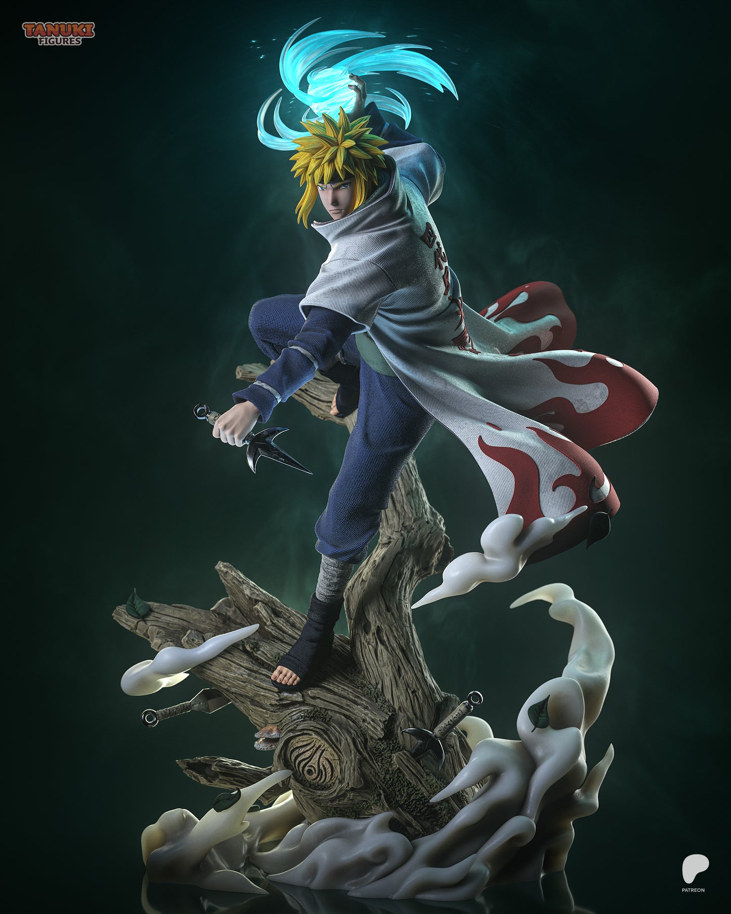 Minato Statue 3D-Printed Kit