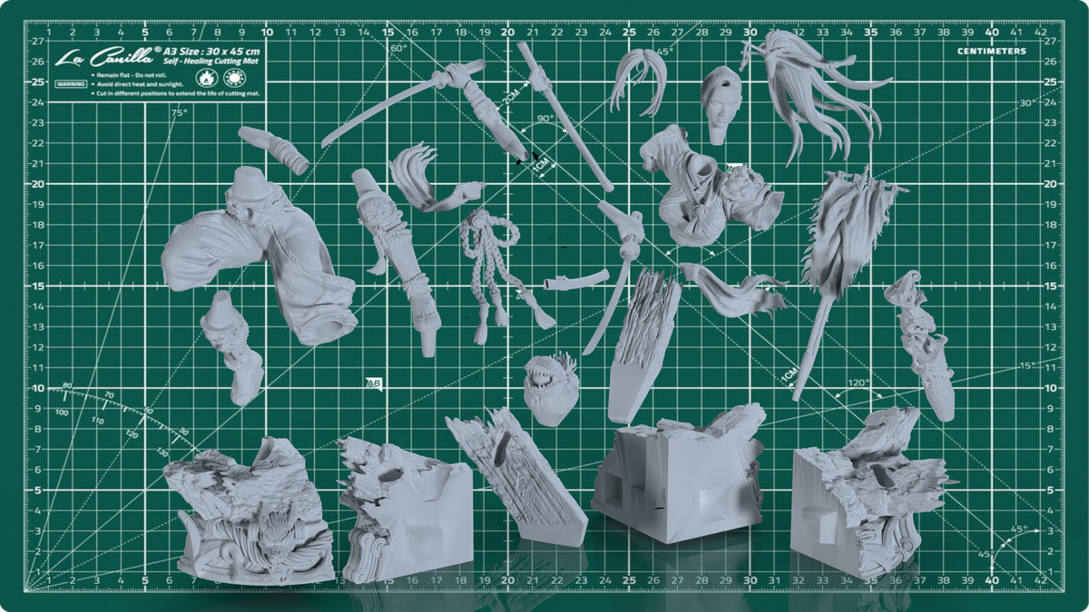 Momiji Statue 3D-Printed Kit
