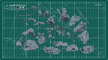 Sekiro Statue 3D-Printed Kit