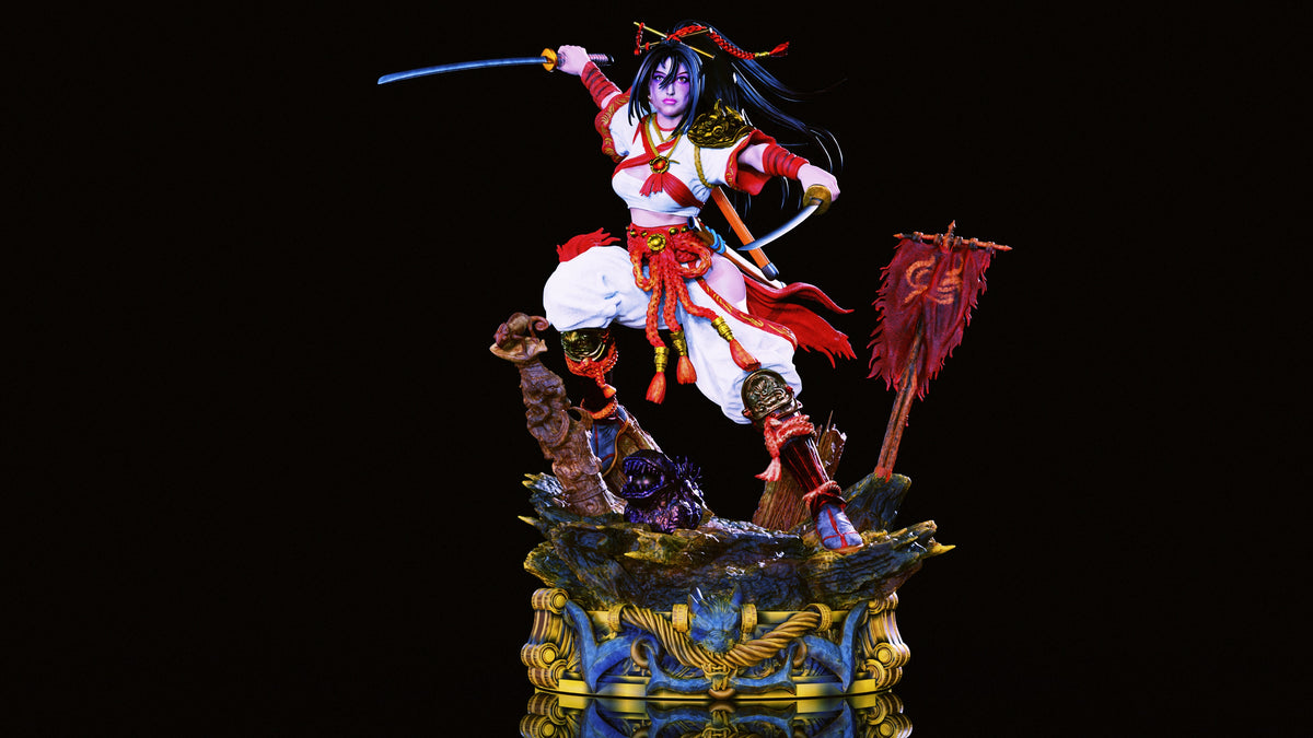 Momiji Statue 3D-Printed Kit
