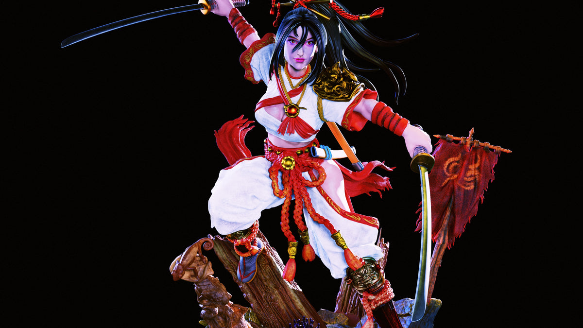 Momiji Statue 3D-Printed Kit