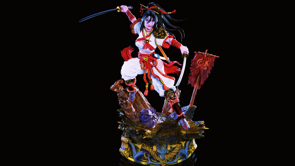 Momiji Statue 3D-Printed Kit
