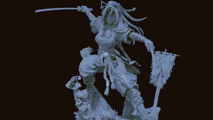 Momiji Statue 3D-Printed Kit