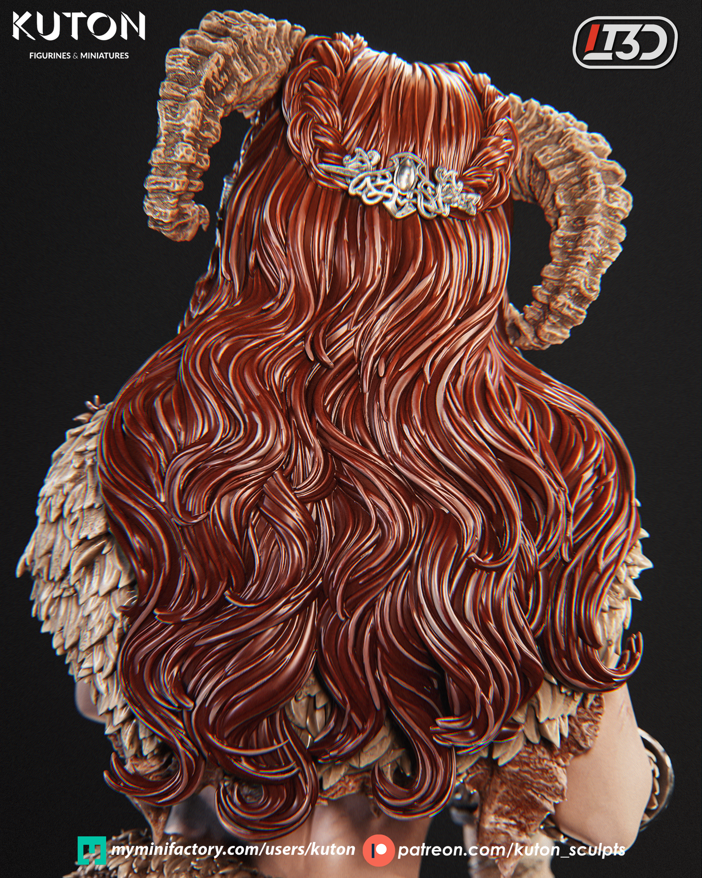 Morax Statue 3D-Printed Kit