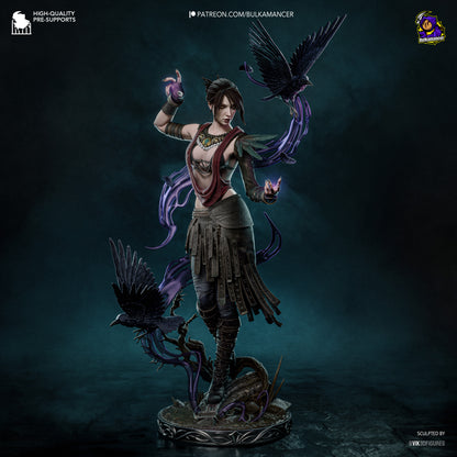 Morrigan Statue 3D-Printed Kit