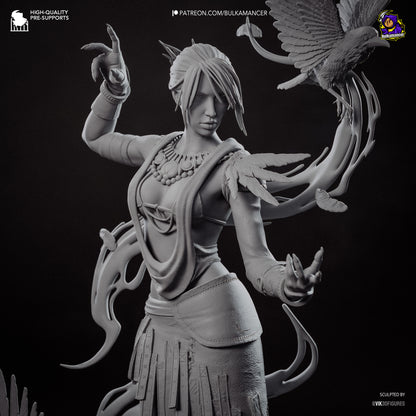 Morrigan Statue 3D-Printed Kit