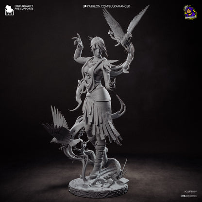 Morrigan Statue 3D-Printed Kit