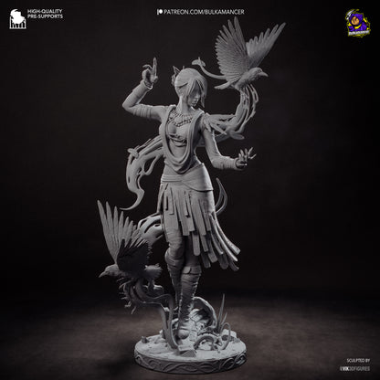 Morrigan Statue 3D-Printed Kit