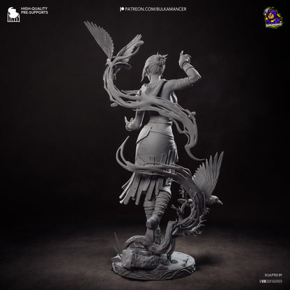 Morrigan Statue 3D-Printed Kit