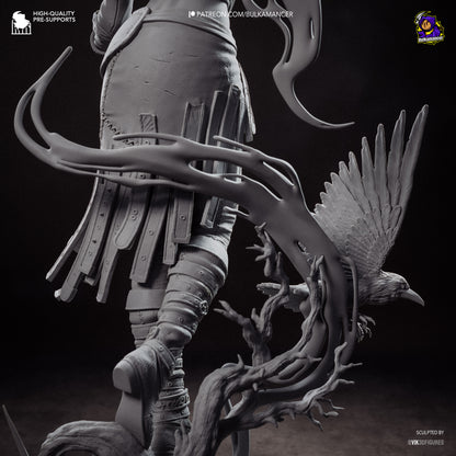 Morrigan Statue 3D-Printed Kit