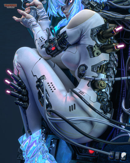Motoko Statue 3D-Printed Kit