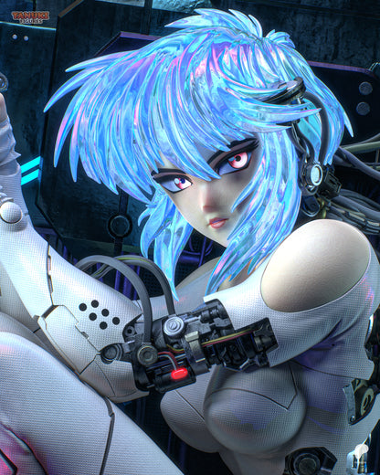 Motoko Statue 3D-Printed Kit