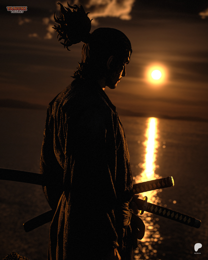 Musashi Statue 3D-Printed Kit