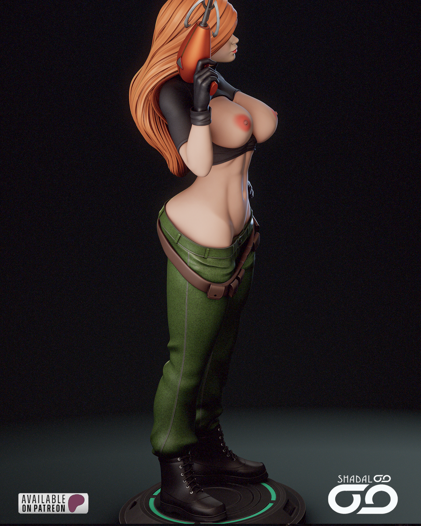 Kim Possible Statue