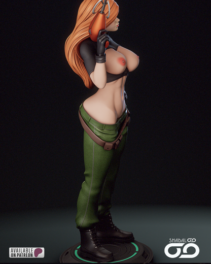 Kim Possible Statue
