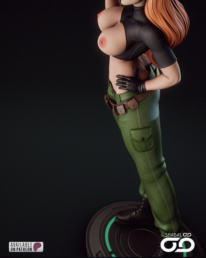 Kim Possible Statue