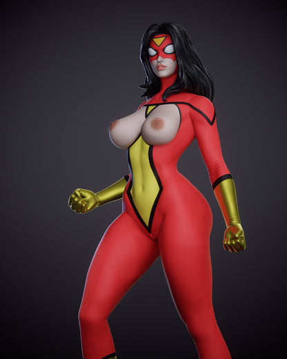 Spider-Woman Statue