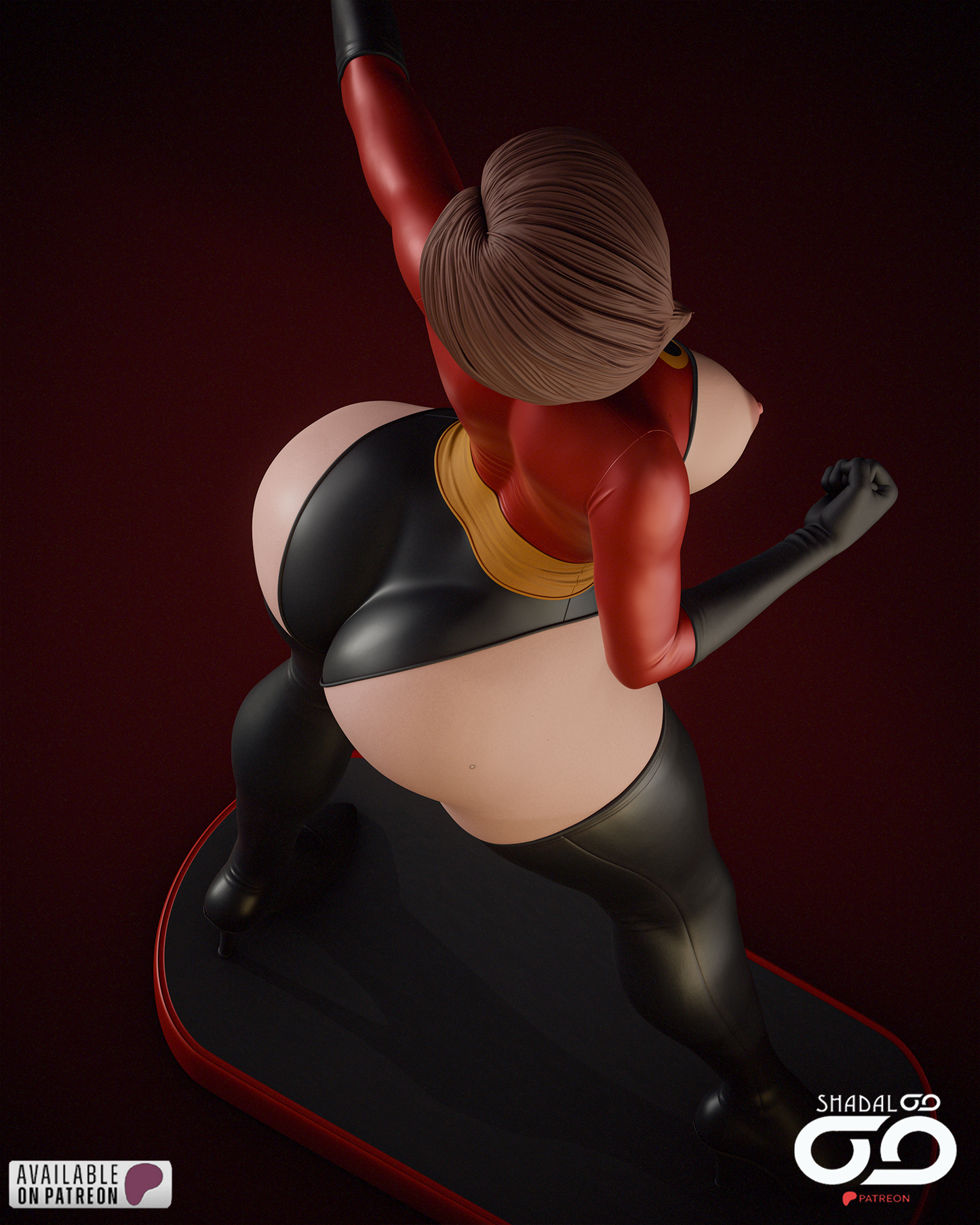 Elastigirl Statue