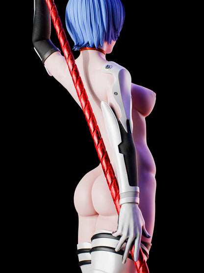 Rei Ayanami Statue 3D-Printed Kit