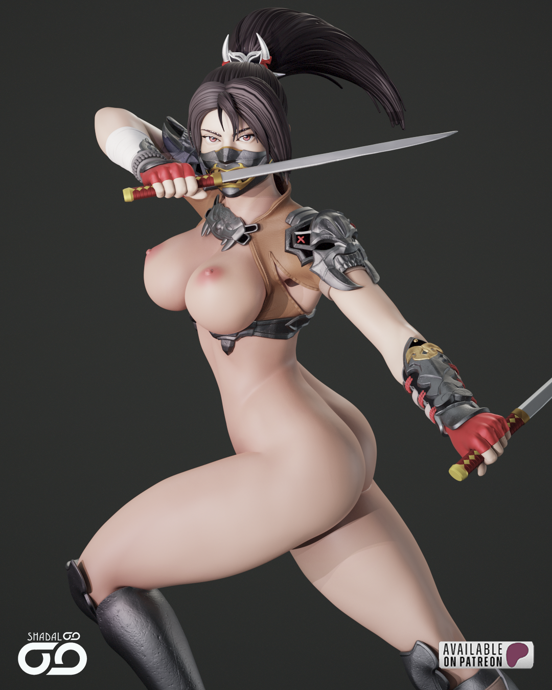 Taki Statue 3D-Printed Kit