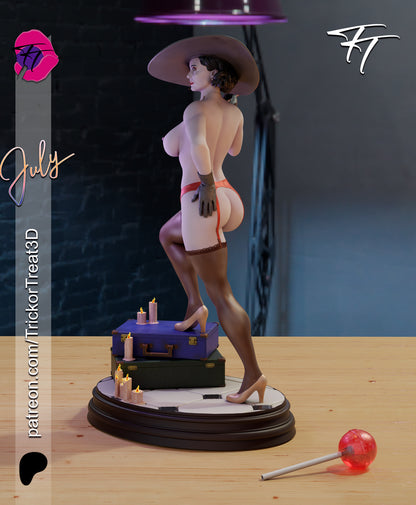 Alcina Dimitrescu Statue