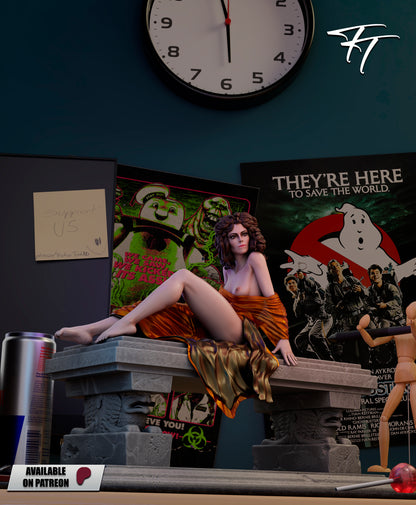 Dana Barrett ( Ghostbusters) Statue 3D-Printed Kit
