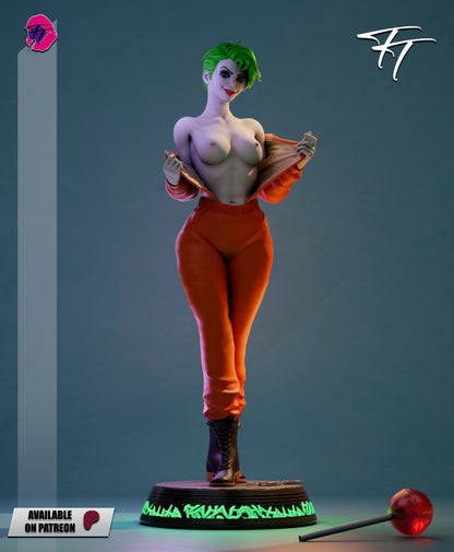 Joker Female Statue