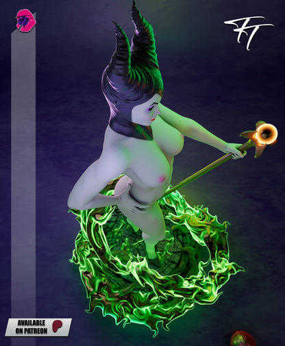 Maleficent Statue
