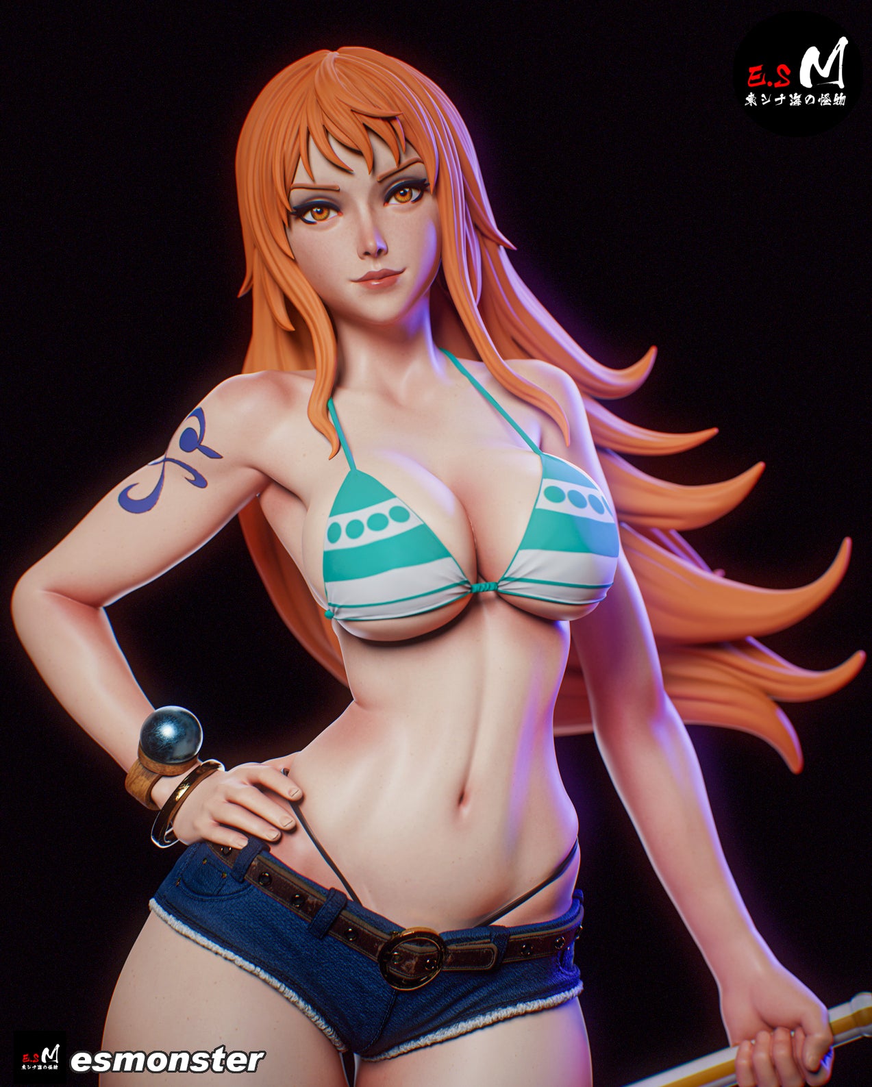 Nami Statue 3D-Printed Kit