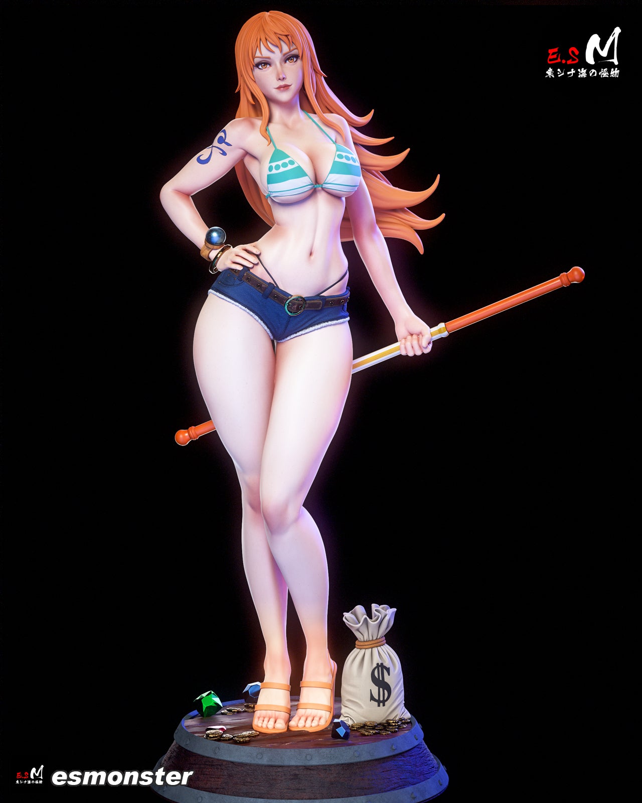 Nami Statue 3D-Printed Kit