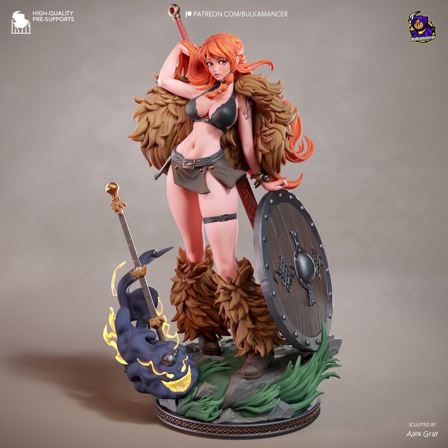 Nami Statue 3D-Printed Kit