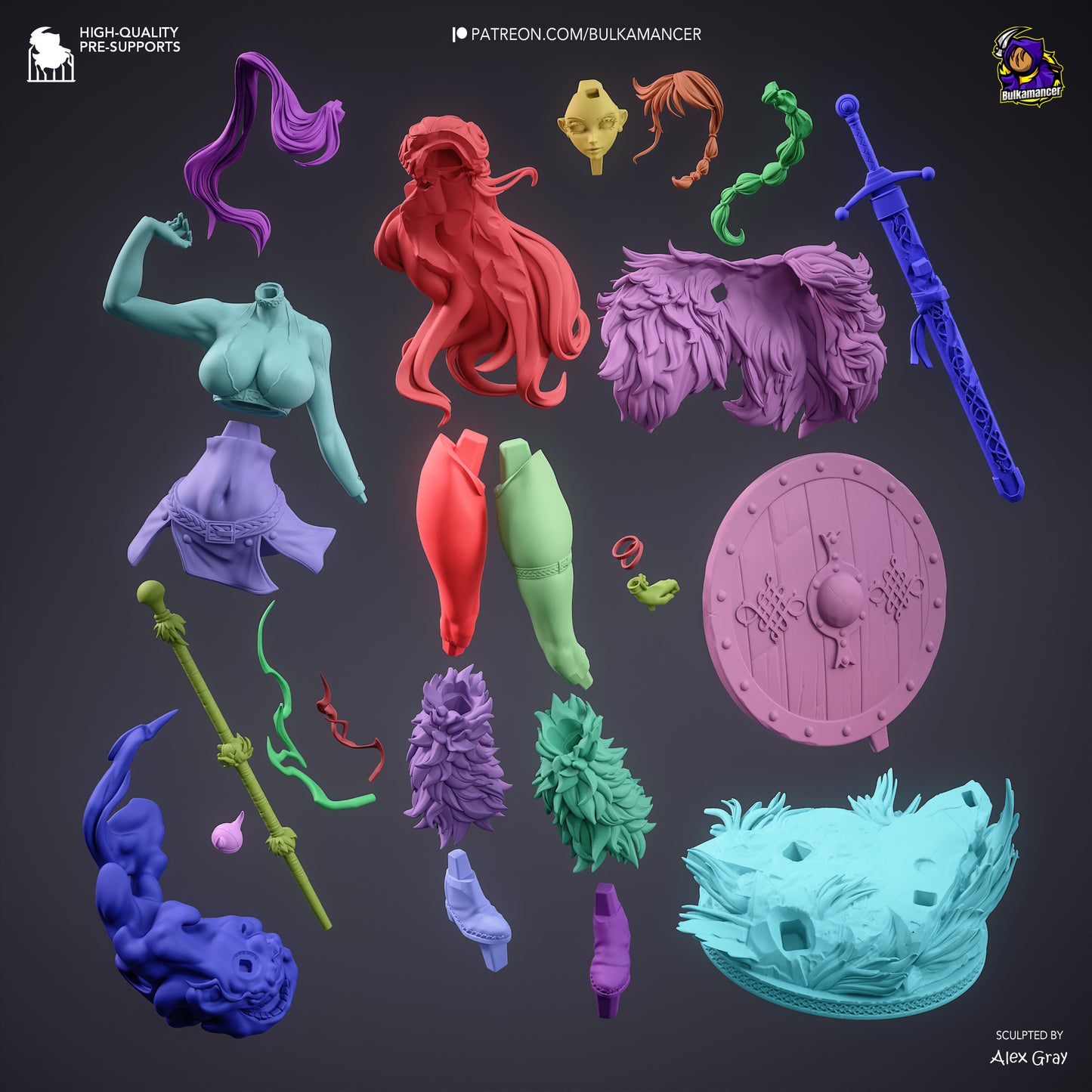 Nami Statue 3D-Printed Kit