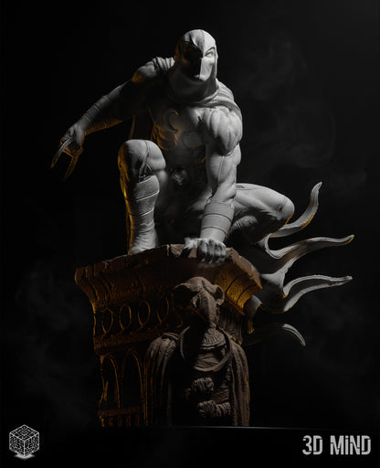 Moonknight Statue 3D-Printed Kit