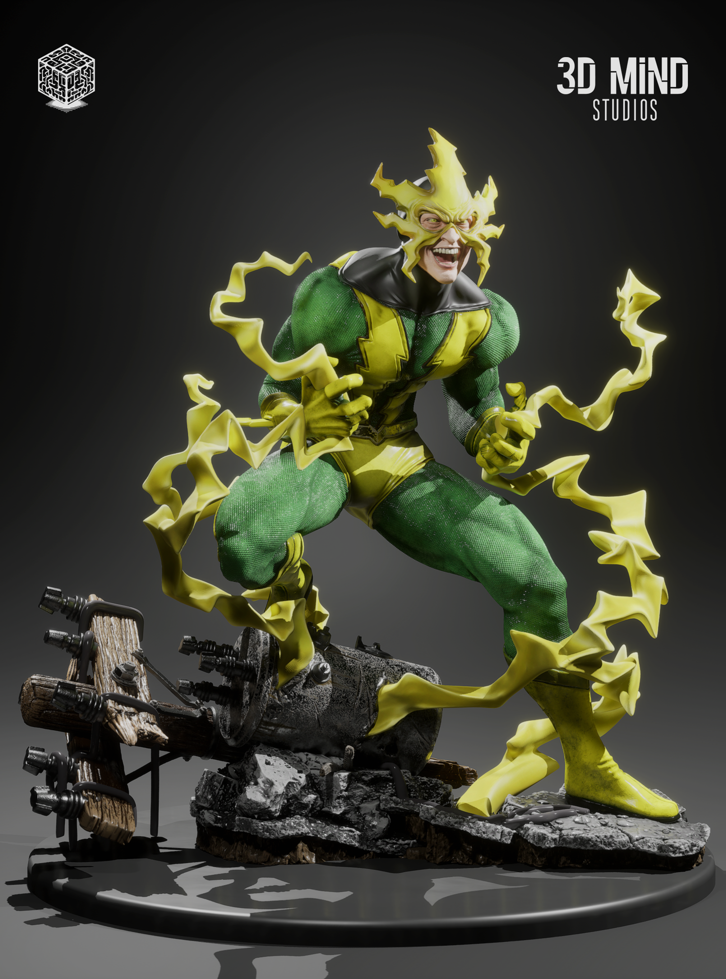 Electro Statue 3D-Printed Kit