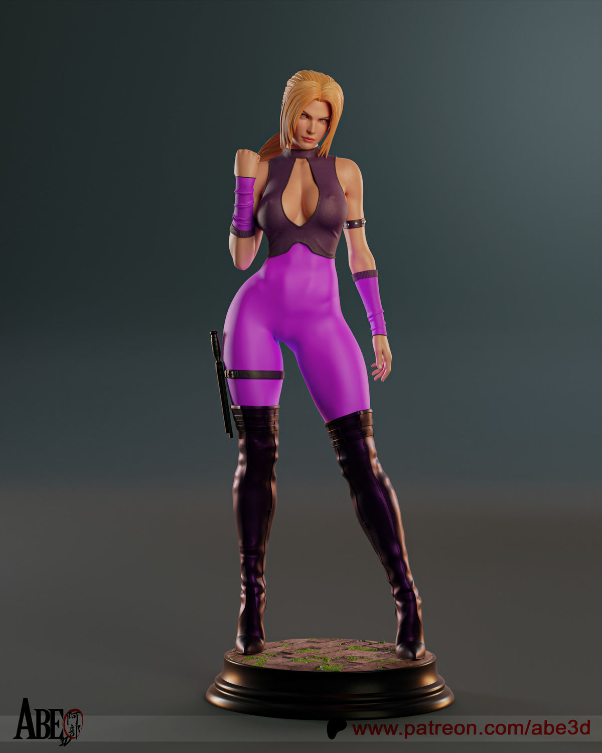 Nina Williams Statue 3D-Printed Kit