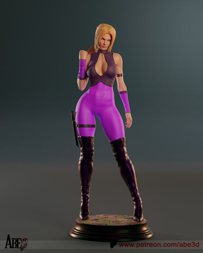 Nina Williams Statue 3D-Printed Kit