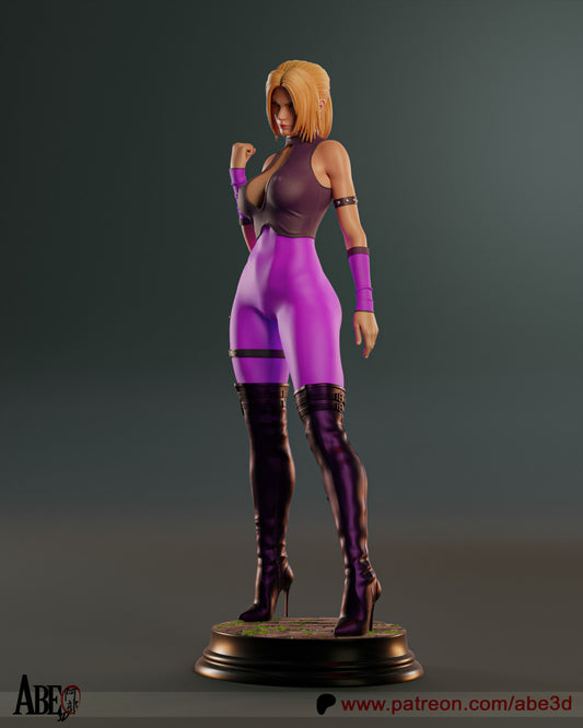 Nina Williams Statue 3D-Printed Kit
