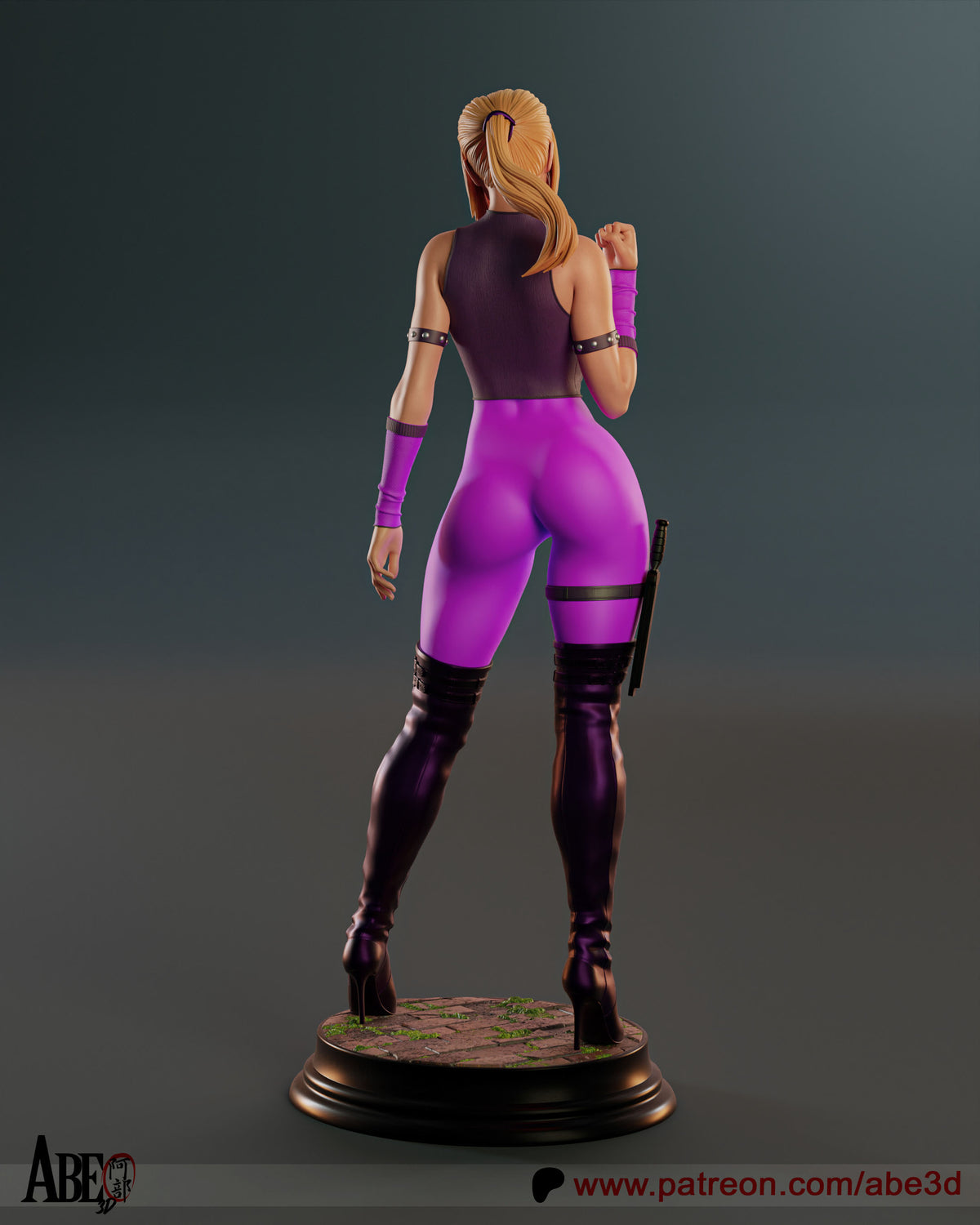 Nina Williams Statue 3D-Printed Kit