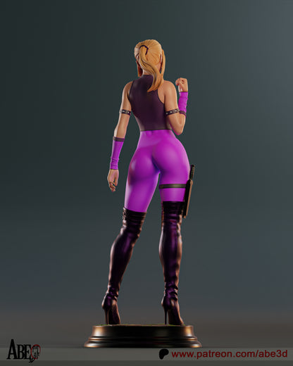 Nina Williams Statue 3D-Printed Kit