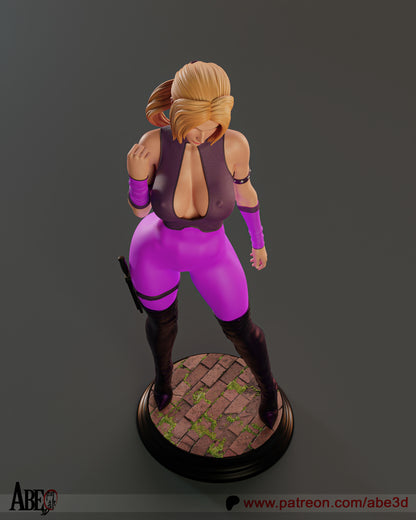 Nina Williams Statue 3D-Printed Kit