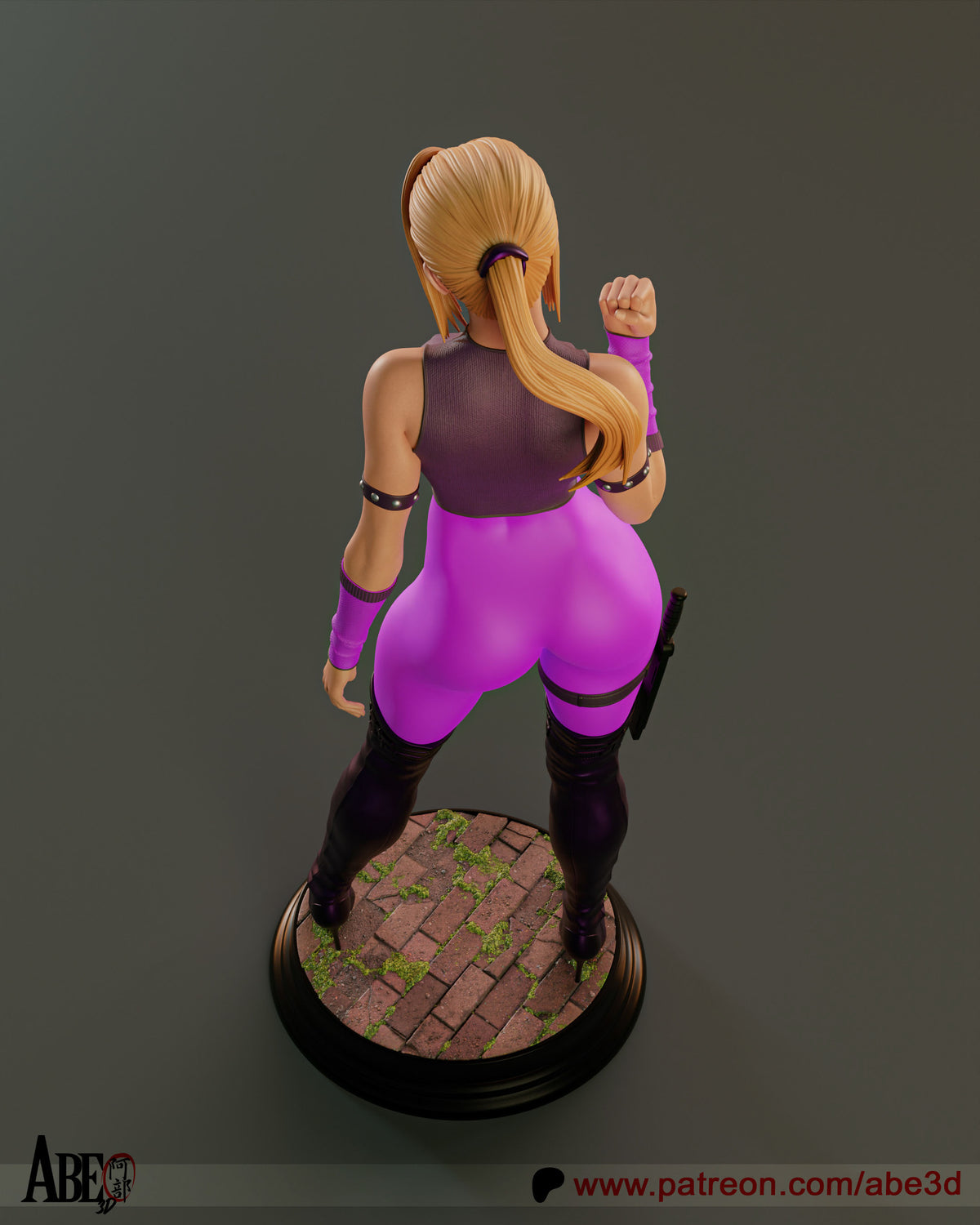 Nina Williams Statue 3D-Printed Kit