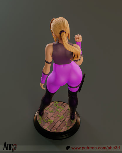 Nina Williams Statue 3D-Printed Kit