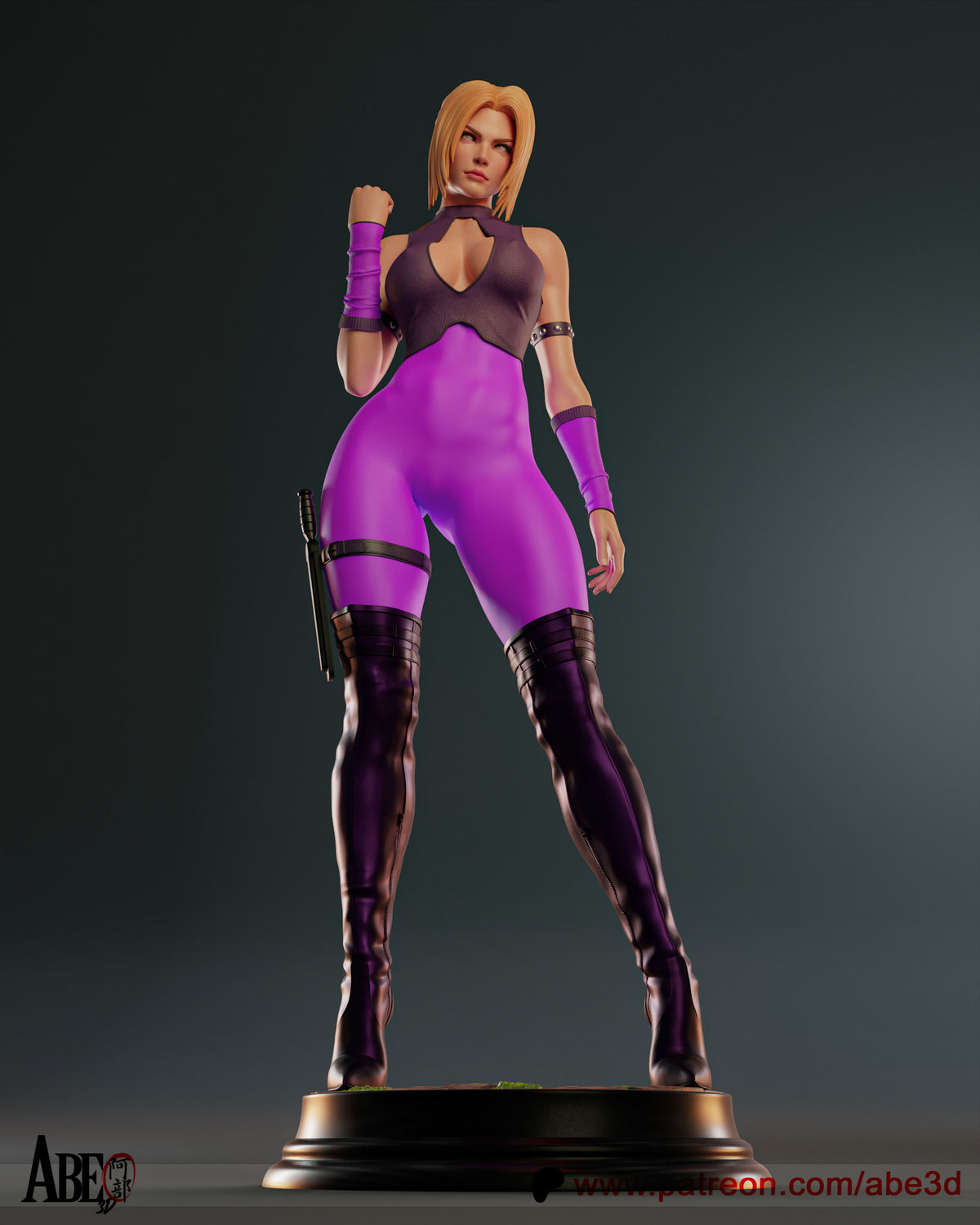 Nina Williams Statue 3D-Printed Kit