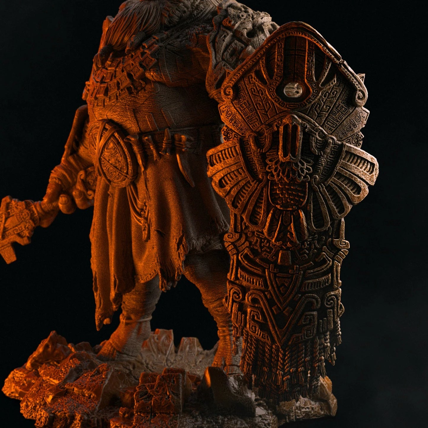 Nkosi - Colossus Of Tolan Statue
