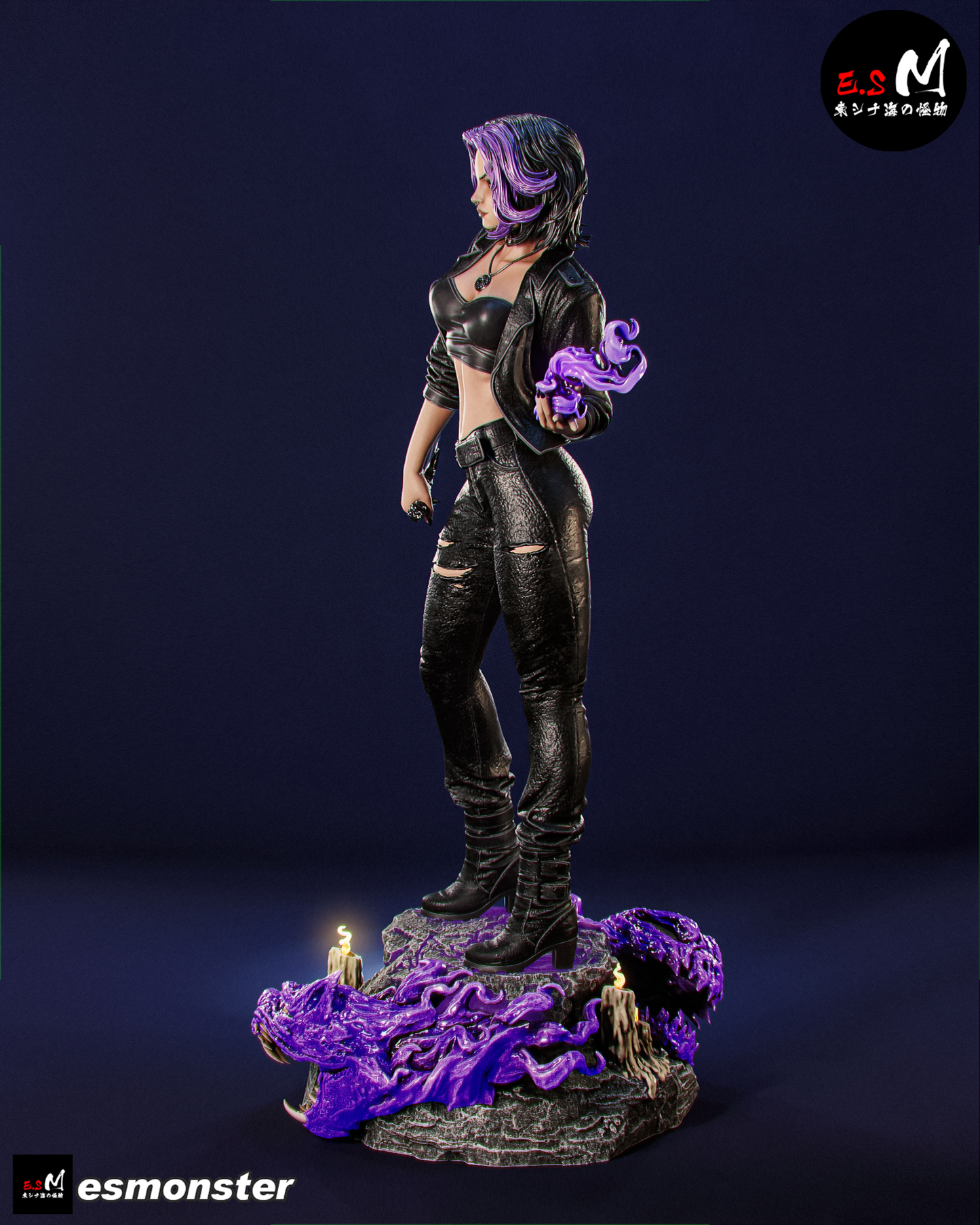 Nyx Statue 3D-Printed Kit
