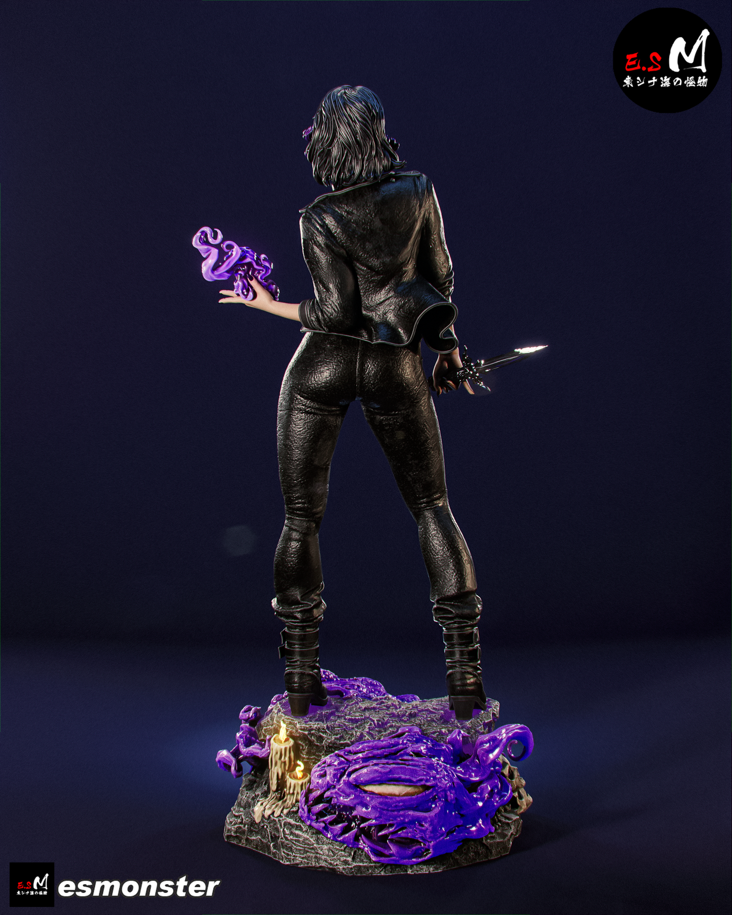 Nyx Statue 3D-Printed Kit