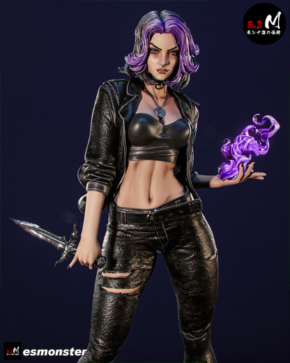 Nyx Statue 3D-Printed Kit