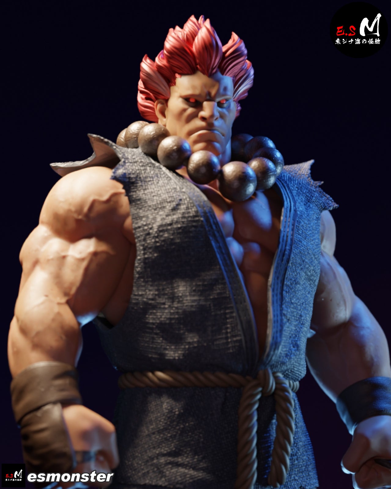 Akuma Statue 3D-Printed Kit