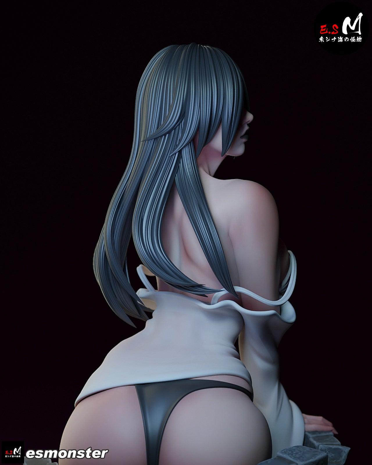 Sadako Statue 3D-Printed Kit