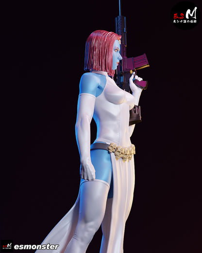 Mystique Statue 3D-Printed Kit